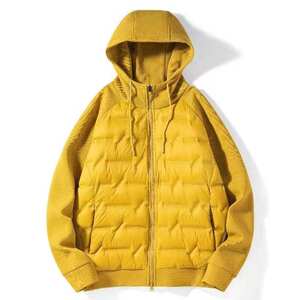 
Outdoor rubberized hooded down jacket 2308