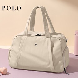 Polo Short-Distance Portable Travel Bag for Women, Cross-Body Lightweight Luggage Bag, Large-Capacity Sports and Fitness Bag