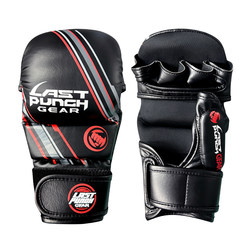 Last punch / MMA Fighting Finger MMA Fist Gloves Professional Kick-Boxing Muay Thai Sanda Boxing Gloves