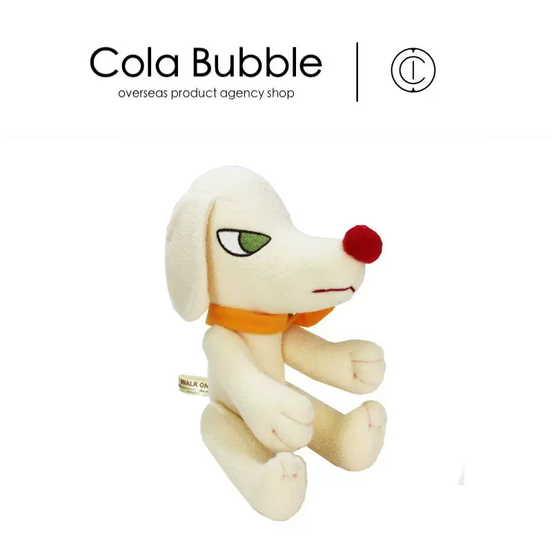 Yoshitomo Nara正版夢遊狗狗玩偶23CM毛絨狗狗公仔絨布材質限量版