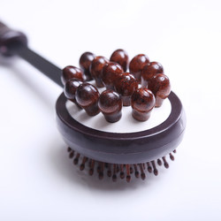 Massage Hammer, Peach Wood Massage Hammer, Massage Stick, Slap Stick, Health Care Meridian Beat, Fitness Hammer, Back Hammer