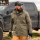 5.11 Overwatch Tactical jacket 78036 Army Miri Warfield M65 Trench Constellation Mid -length 511 jacket
