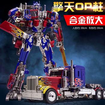 Optimus Prime Transformation Toy Alloy Enlarged Version