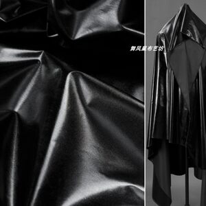 
Down jacket fabric, glossy black, light, breathable, waterproof, non-elastic cotton coat, vest, pants, easy care clothing fabric