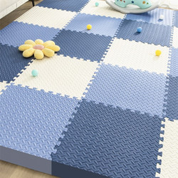Baby Crawling Mat, Methanol-Free, Odorless, Thickened Foam Splicing for Kindergarten and Home Use, Anti-Fall Crawling Mat for Infants and Children