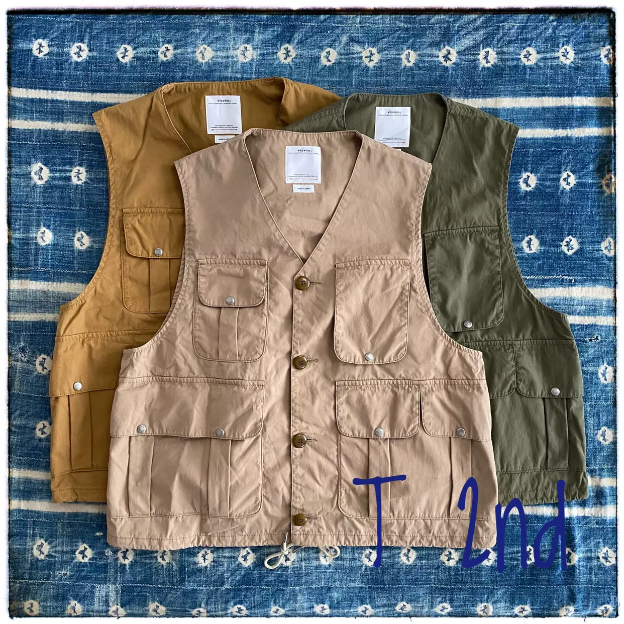 現貨VISVIM 21SS MINTO HUNTING VEST 獵裝馬甲背心軍事風格-Taobao