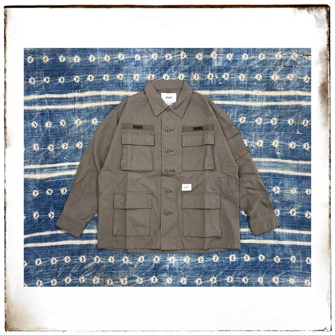 決算特価送料無料 WTAPS WTAPS 外套及戶外衣服 JUNGLE LS/SHIRT.COTTON.CANVAS ジャケット/アウター