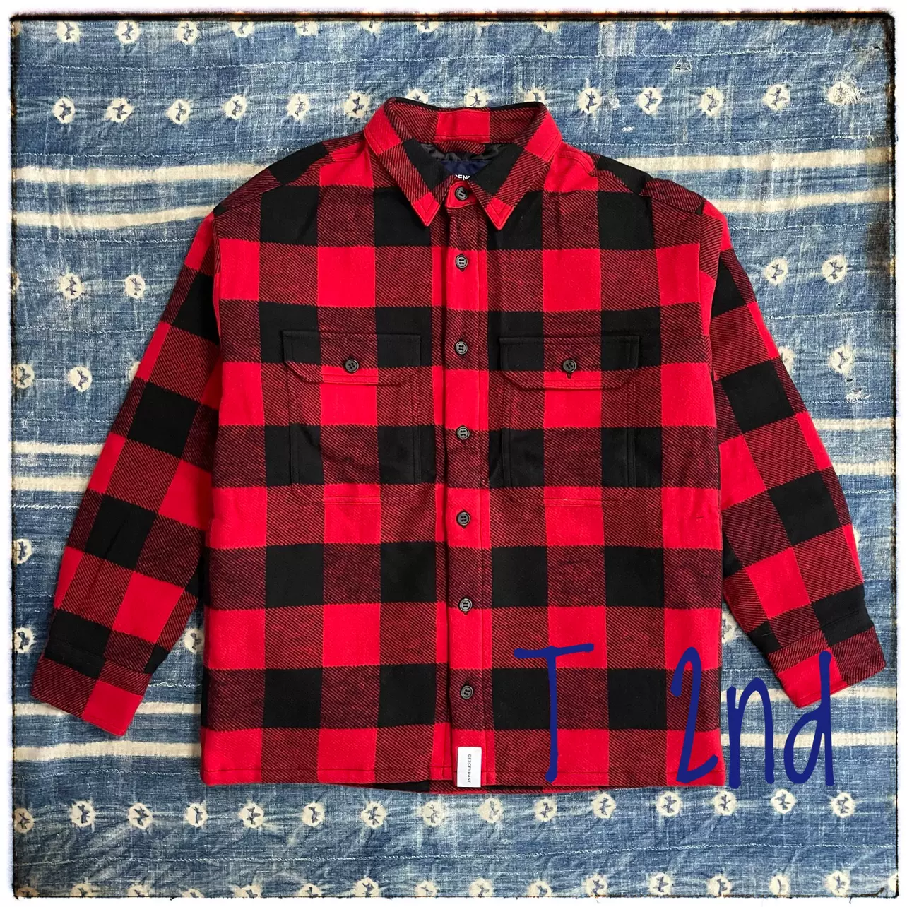 現貨DESCENDANT 19SS CLAIRTON / SHIRT JACKET 格子布襯衫夾克-Taobao