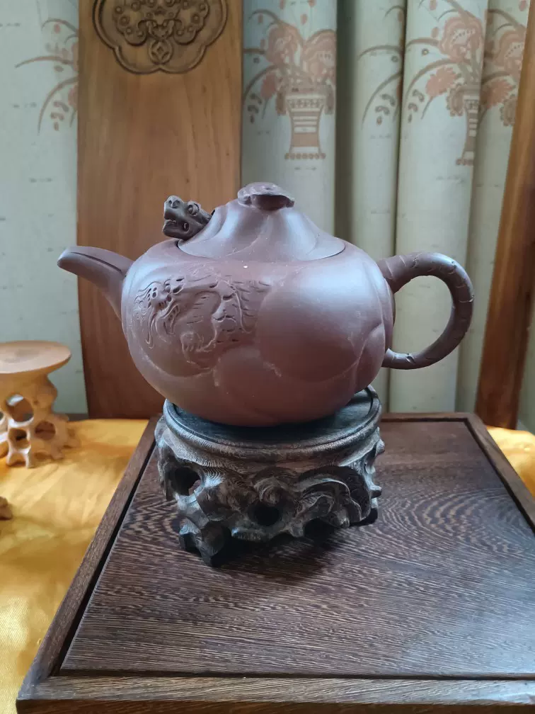 中国宜興紫砂壷 全手工老壼 普品文革早期50年代 本物保証 中国宜興紫砂壷 全手工老壼 普品文革早期50年代 本物保証