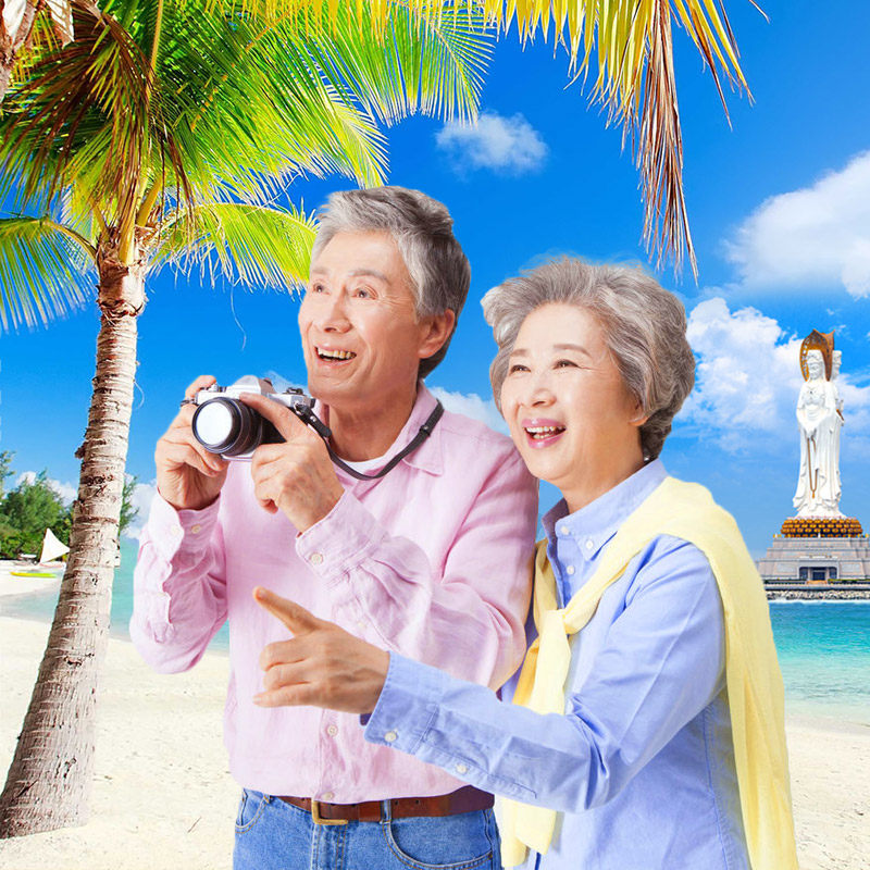 16人团含机票三亚旅游6天5晚跟团游蜈支洲海南住海景房纯玩六日游