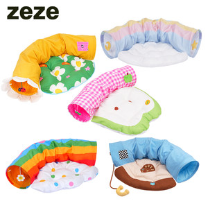 zeze cat nest cat tunnel cat bed cat passage four seasons universal detachable and wash kitten toy pet cat supplies
