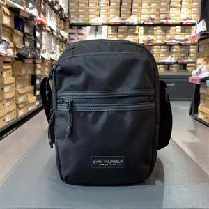 Li Ning Rijin Doujin Series Shoulder Bag 2025 Spring New Men's and Women's Crossbody Bag Student Backpack ABDV065