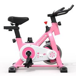 Children's Spinning Bike Exercise Equipment Indoor Home Silent Pedal Bicycle Birthday Gift for Boys and Girls