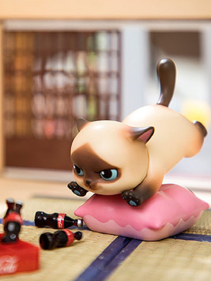 萌奇肥宅快乐猫之飞翔系列盲盒