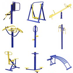 Outdoor Fitness Equipment, Outdoor Community Parks, Community Squares, Sports Pathways for the Elderly, Walking Machine Combinations