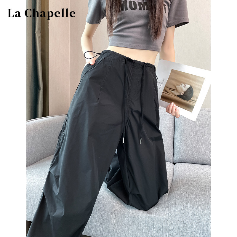 La Chapelle Ice Silk быстросохнущие комбинезоны женские летние тонкие спортивные брюки с парашютом американские повседневные брюки для альпинизма