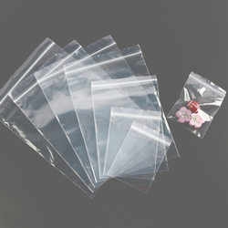 Large, Medium, and Small Pe Transparent Self-Sealing Bags, Thickened Sealing Bags, DIY Packaging Zipper Bags, Dried Fruit Sealing Bags, Food Bags