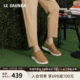 Lairsdan men's shoes new leather shoes fashionable round toe casual footwear with one foot lazy loafers 5MM74602