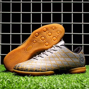 
Youth football shoes beef tendon sole hard ground flat sole indoor five-some children's training shoes large size urban functional shoes