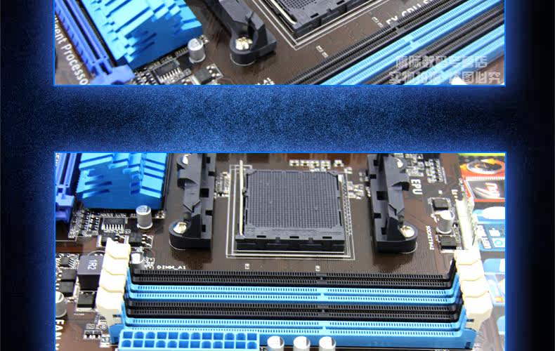 asus/华硕m5a97 le r2.0 amd 970台式电脑主板大板am3主板