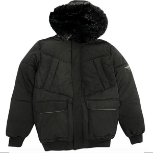 
Foreign single big brand YM thickened hooded men's cotton coat couple's style windproof and water-repellent outdoor cotton coat to keep warm in winter