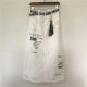 Fashionable and personalized breasted Korean denim skirt large size fat mm spring and summer mid-length versatile temperament one-step skirt for women