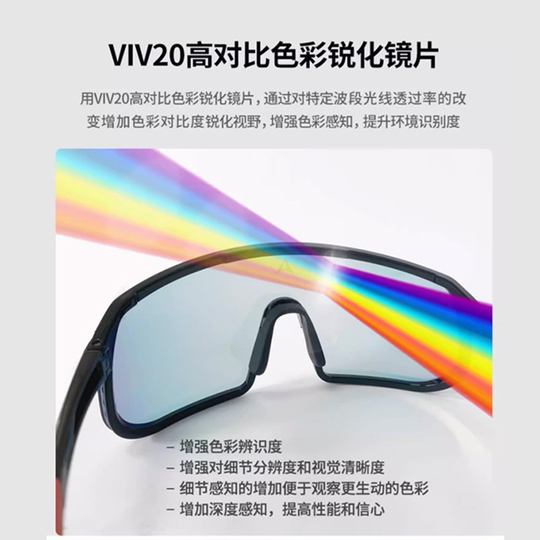 ウェア ALTALIST SG-KS200-PH & SG-KP100-PH Thinkrider Sg-ks200 Myopia Cycling Glasses - Adjustable Nose Pad