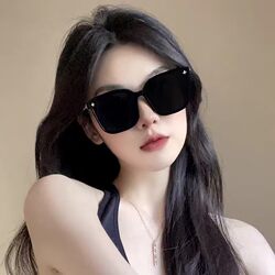 2026 Sunglasses for Women, High-End, Anti-Uv, Strong Light, Polarized Sunglasses, Slimming, Trendy Sunglasses