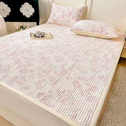 Winter Milk Velvet Mattress Pad for Home Use, 180 Bedding Mattress Pad for Single Student Dormitory, Thickened Mattress Pad