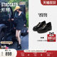 Yang Mi's same style as Sijiatu 2025 new Little Seagull Jazz Loafers Thick-soled Small Leather Shoes EEZ22CA5
