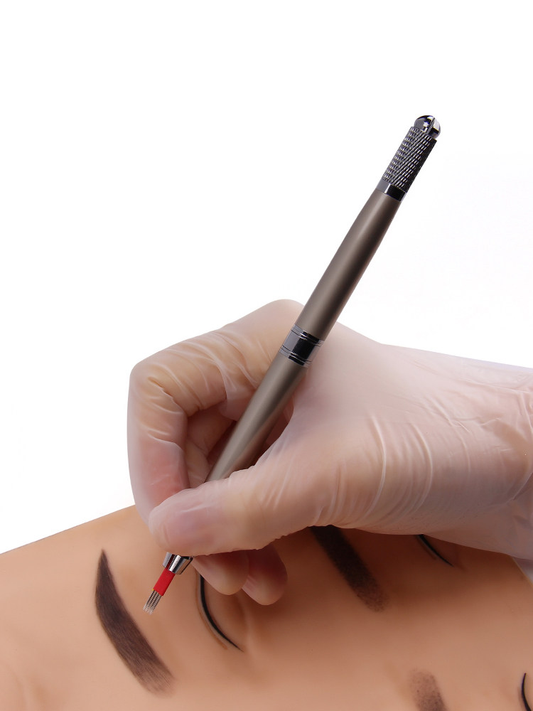 문신용 특수 라텍스 장갑, 고무 일회용 눈썹 문신 손가락 커버, 컬러 소재, 반영구 용품, 도구, 미용실-