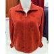 Mom's cardigan autumn 2025 new sweater zipper jacket Qianaihaogang middle-aged and elderly women's cardigan outer wear