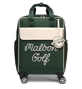 Malbon men and women golf clothes box trolley suitcase 24 autumn versatile casual sports fashion
