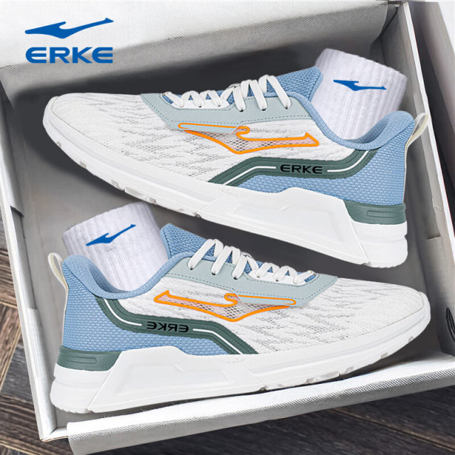 Hongxing Erke men's shoes 2025 new autumn breathable cushioning shoes running shoes official flagship store sports shoes men
