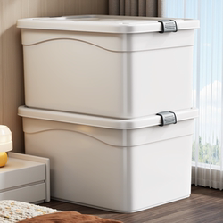 Jiabanshou Three-Pack Extra-Large Storage Boxes, Thickened for Organizing Clothes, Toys, Quilts, Large-Capacity Household Storage Boxes