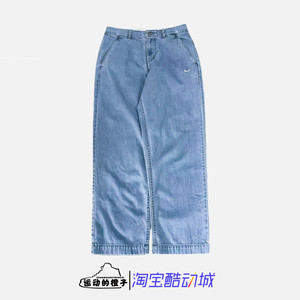 
Nike/Nike SB embroidered LOGO Men's loose straight sports and casual jeans trousers DV8918-493