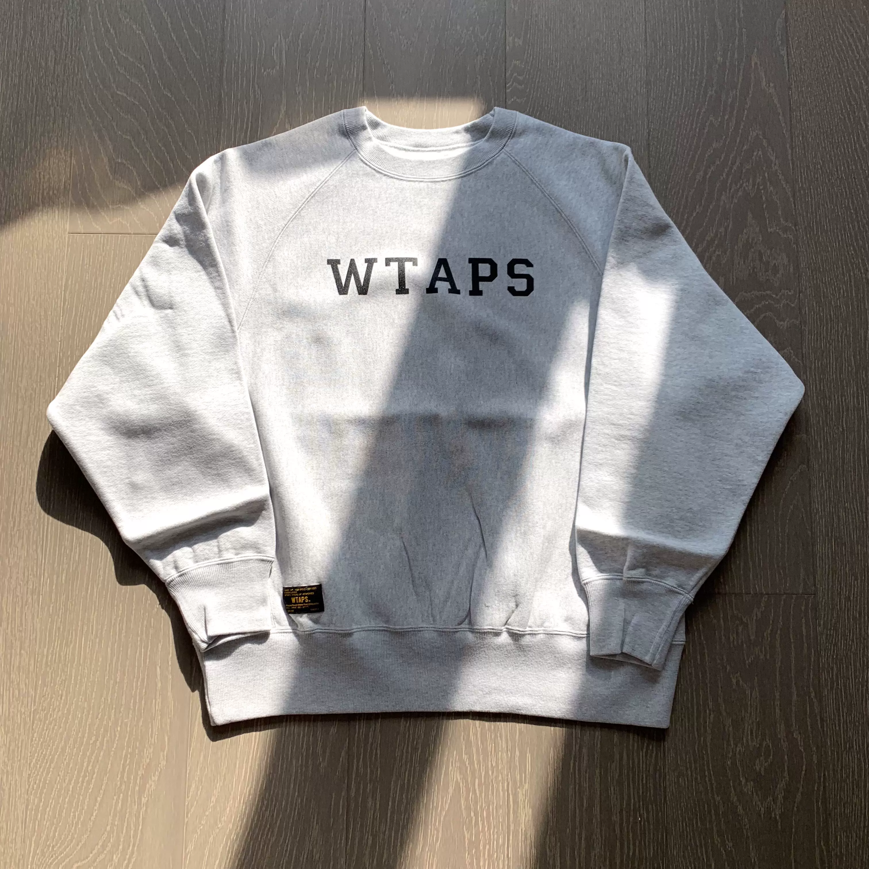 WTAPS DESIGN CREW NECK/SWEATSHIRT.COTTON 17AW 套头卫衣-Taobao