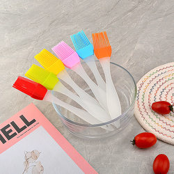 Mini Silicone Oil Brush, Split-Type Cake Cream Brush, High-Temperature Resistant Kitchen Baking Brush, Barbecue Brush, Sauce Tool for Home Use