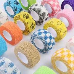 Elastic Sports Finger Guard Self-Adhesive Bandage Basketball Badminton Anti-Wear and Anti-Cocoon Finger Tape Strap