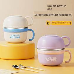 304 Stainless Steel Lunch Box for Office Workers and Students, Special Lunch Box for Rice Products, High-Looking Lunch Box