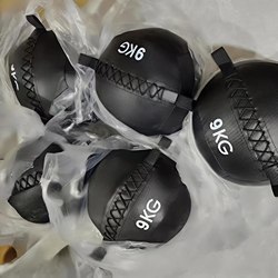 Arm Strength, Waist and Abdominal Balance Training Pvc Medicine Ball, Student Medicine Ball Balance Fitness Non-Elastic Gravity Ball Soft Wall Ball