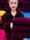 Mom's autumn and winter imitation mink short jacket new large plaid age-reducing fashion middle-aged and elderly women's woolen short jacket