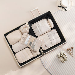 Travel Storage Bag, Suitcase Clothing Organizer, Clothes and Underwear Packing Bag Set, Essential Travel Supplies