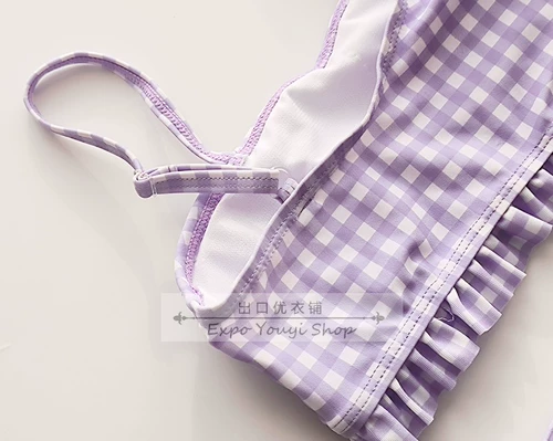 Вставки в бюстгальтер, короткий купальник, 5-14 лет