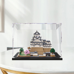 Himeji Castle 21060 Acrylic Display Box Suitable For Lego Figure Model Blind Box Transparent Dust-proof Box Storage Box