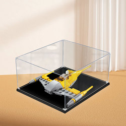 Naboo Starfighter 75092 Acrylic Display Box Suitable For Lego Figure Model Blind Box Dustproof Storage Box