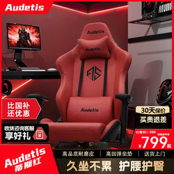Audetis Chair, Gaming Chair, Computer Chair, Home Comfort Chair, Long Sitting Chair, Streamer Chair, Men's Ergonomic Chair