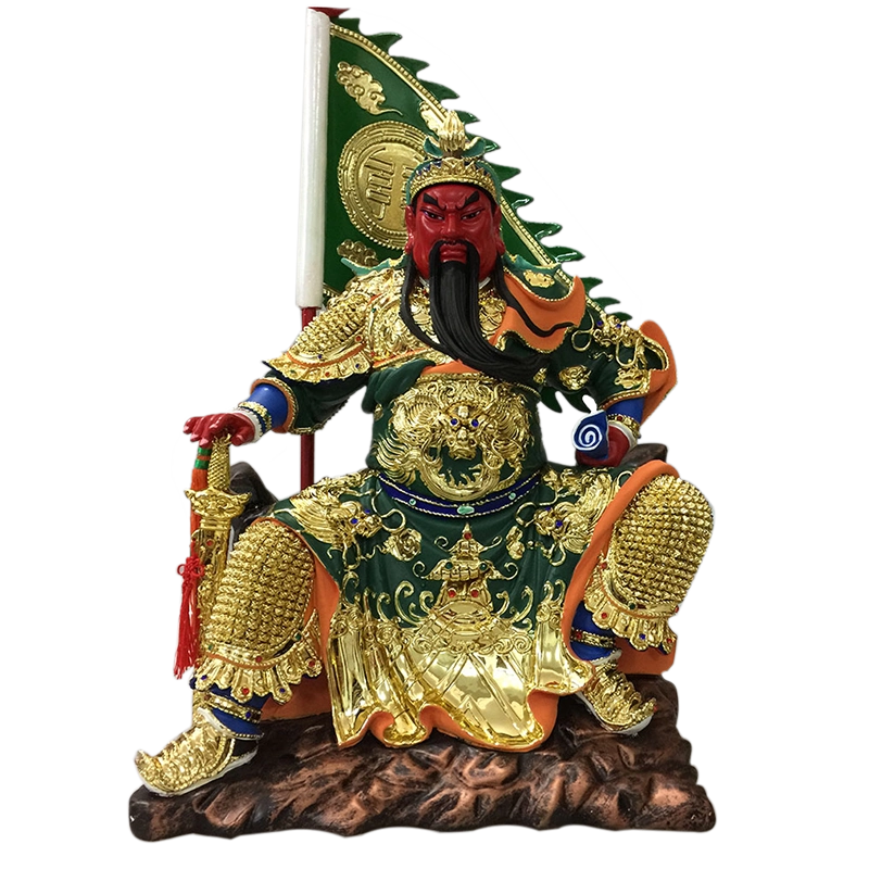 関羽像 36×22×63 関羽像 36×22×63 荊州の巨大な関羽像が解体・移転！