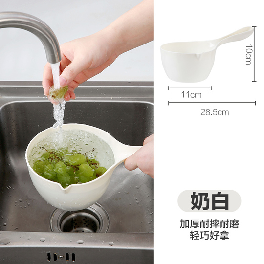 3 Pack Thick Plastic Water Ladles – For Bathing, Kitchen, Plants, Baby Bath (Blue, Pink, Green)