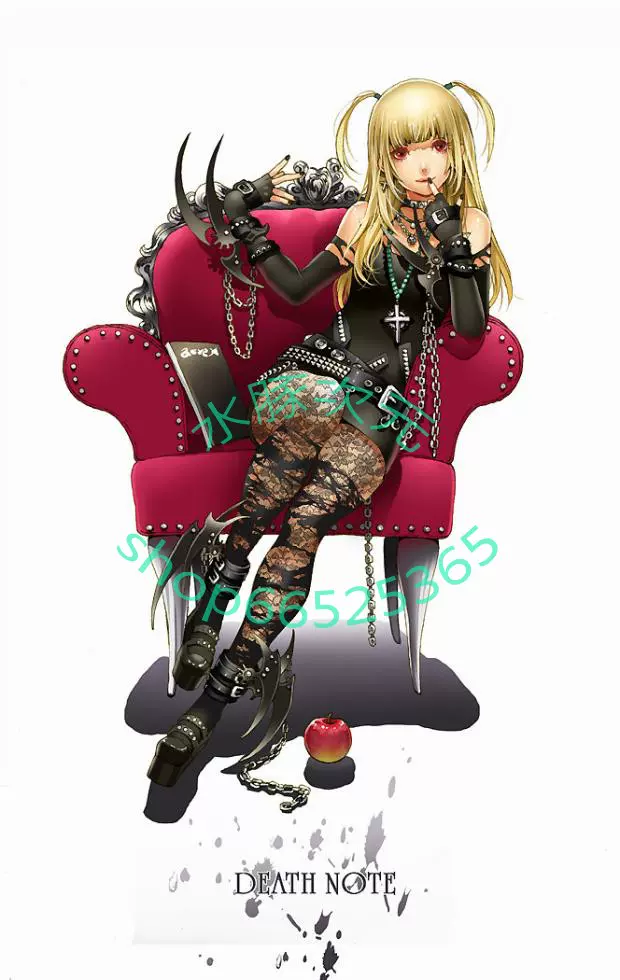 死亡笔记海报弥海砂动漫周边定制定做宿舍装饰画墙壁贴纸挂